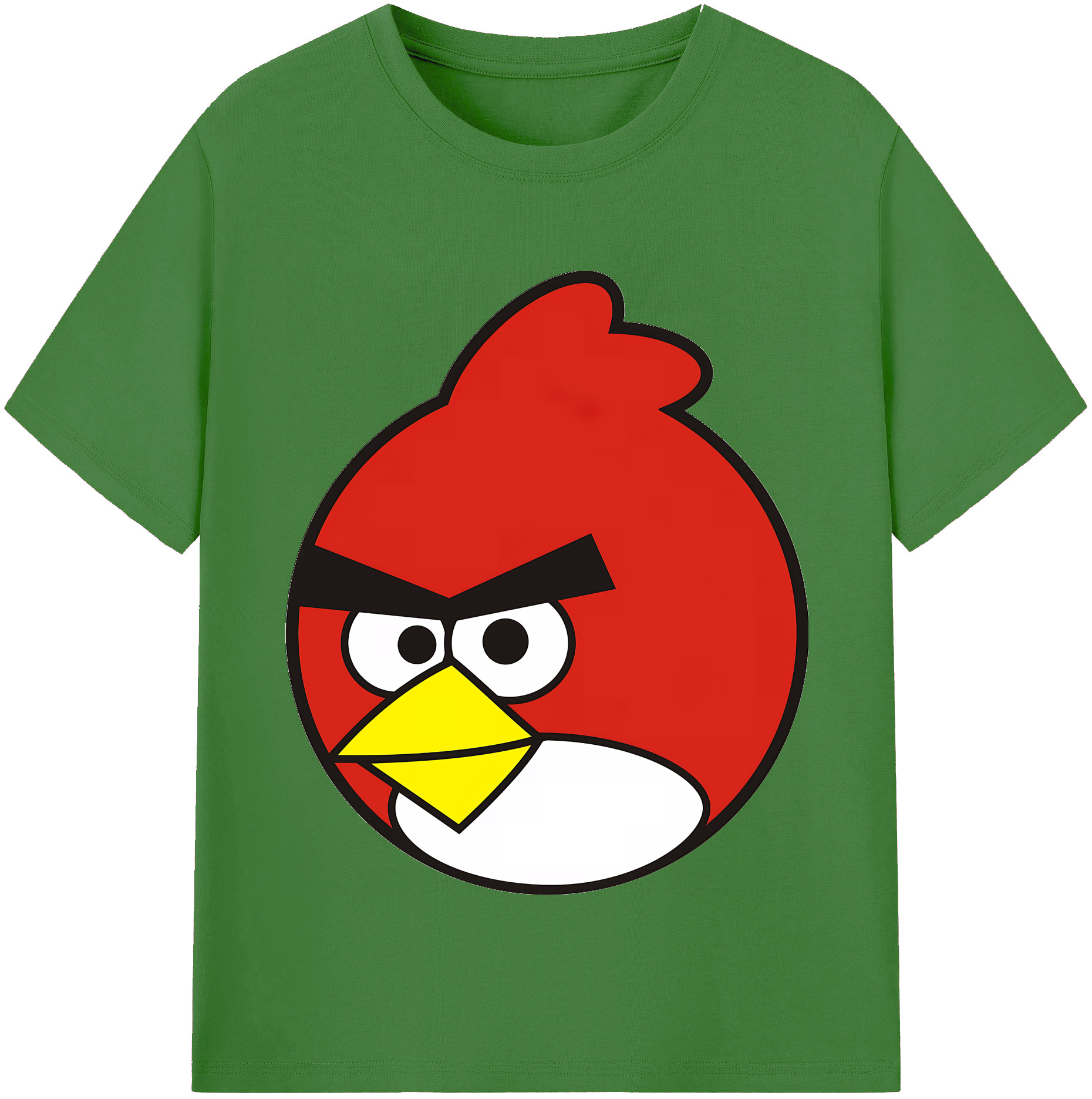 （画像用） Angry Birds アングリーバード レディースカジュアルプリントTシャツ（綿100％）